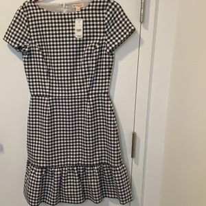 Brooks brothers gingham dress NWT